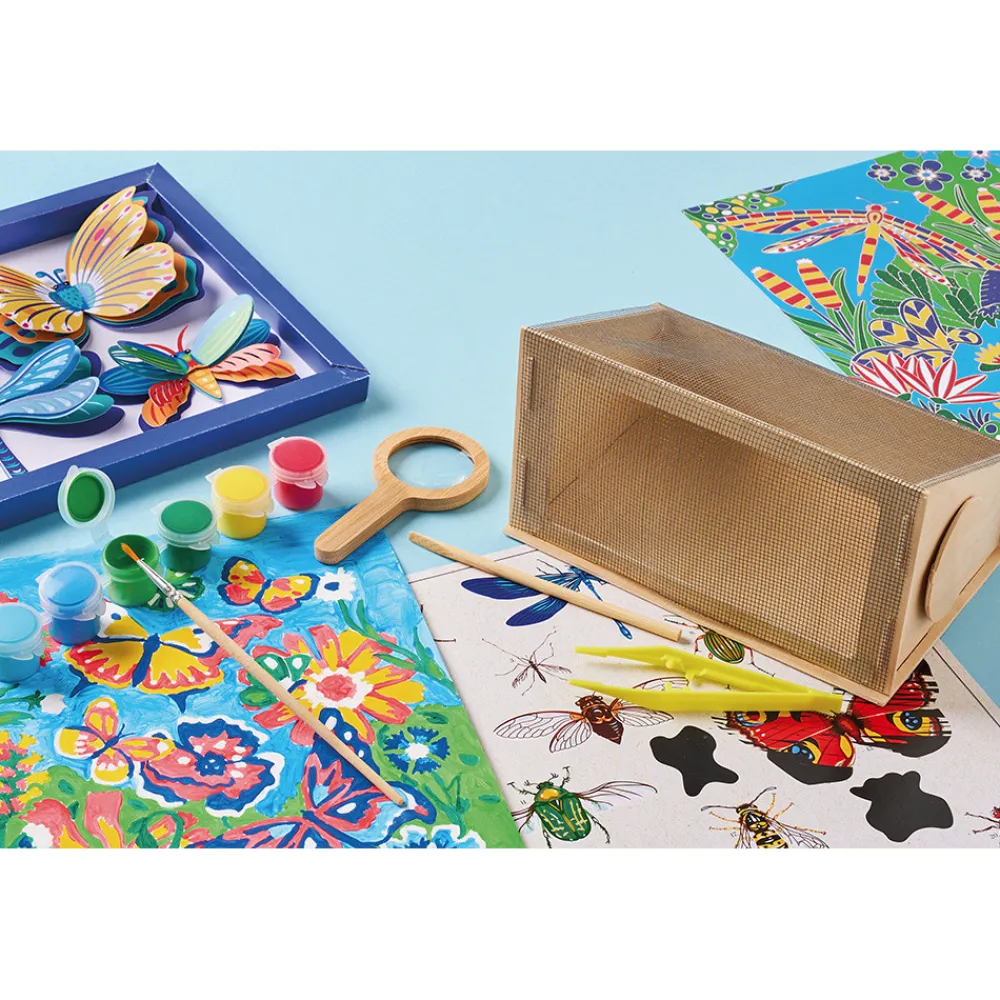 Janod Créations 3D|Cartes À Gratter*Garden Explorer - Mallette Explorateur