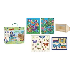 Janod Créations 3D|Cartes À Gratter*Garden Explorer - Mallette Explorateur