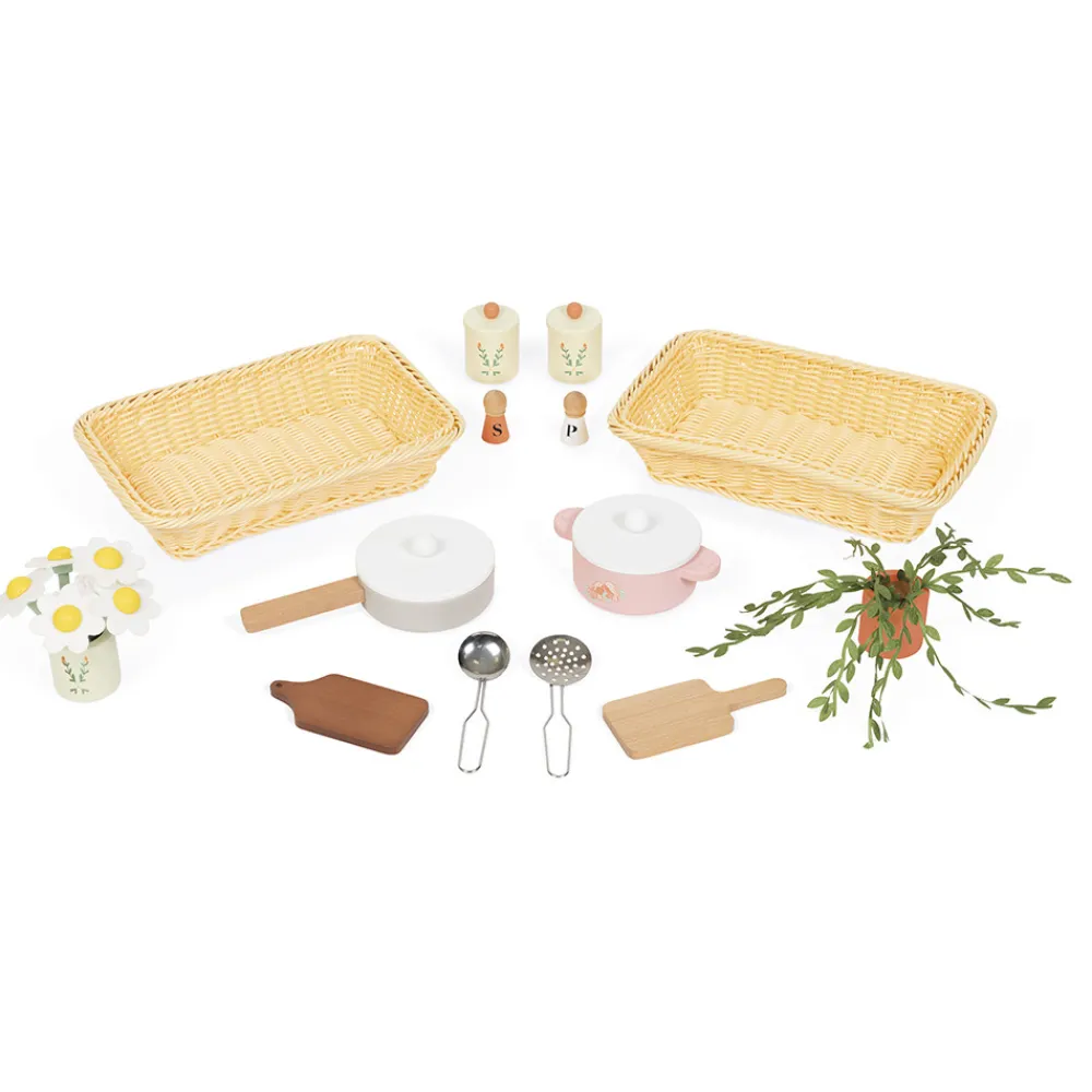 Janod Cuisines, Dinettes & Marchandes*Grande Cuisine en bois Mamie Soleil