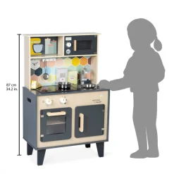 Janod Cuisines, Dinettes & Marchandes*Grande Cuisine Mozaïc en bois