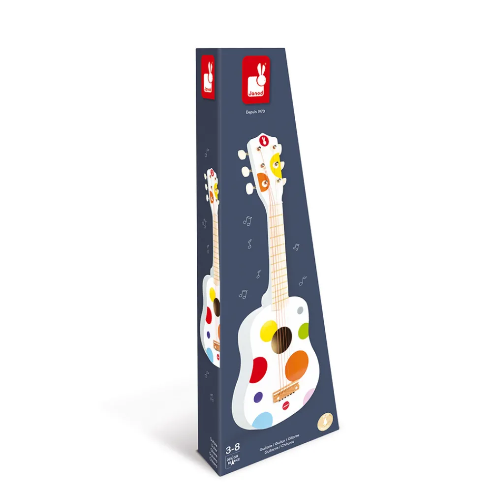 Janod Jouets Musicaux*Guitare Confetti (bois)