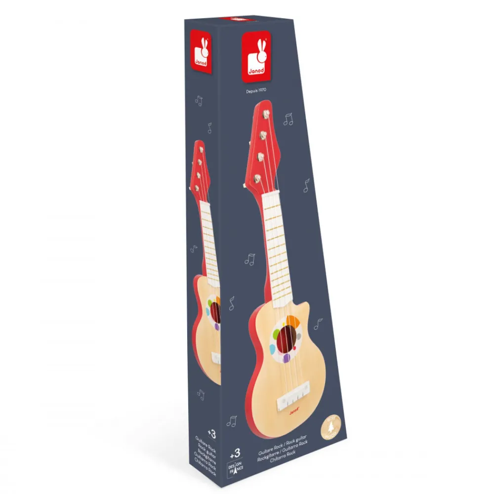 Janod Jouets Musicaux*Guitare Rock Confetti