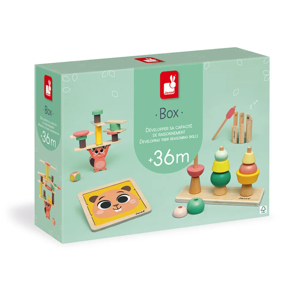Janod Formes & Couleurs|Jouets Musicaux*Box - 36 mois