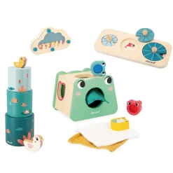 Janod Jouets Musicaux|Puzzles En Bois Premier Âge*Box - 12 mois