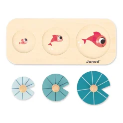 Janod Jouets Musicaux|Puzzles En Bois Premier Âge*Box - 12 mois