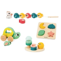 Janod Jouets Musicaux|Puzzles En Bois Premier Âge*Box - 18 mois
