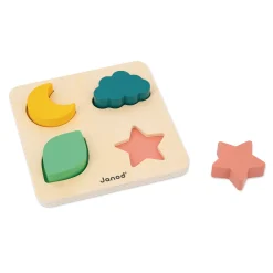 Janod Jouets Musicaux|Puzzles En Bois Premier Âge*Box - 18 mois