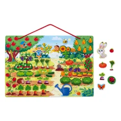 Janod Jeux Éducatifs Magnétiques*Jardin magnétique (bois)