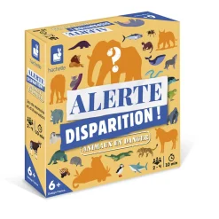 Janod Jeux De Mémoire & D'Associations|Jeux Éducatifs Primaire*Jeu Alerte Disparition ! Animaux Menacés