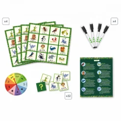 Janod Jeux De Mémoire & D'Associations|Jeux Éducatifs Science & Géographie*Jeu Animalix - Quel Animal es-tu