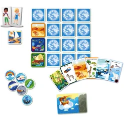 Janod Jeux De Rapidité & De Stratégie|Jeux Éducatifs Primaire*Jeu Chasse au Trésor Autour du Monde