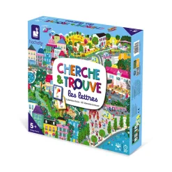 Janod Jeux Éducatifs Maternelle|Jeux Éducatifs Chiffres & Lettres*Jeu Cherche et Trouve les Lettres