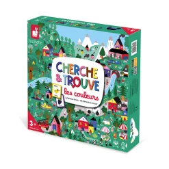 Janod Jeux Éducatifs Maternelle*Jeu Cherche et Trouve les Couleurs