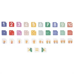 Janod Jeux Éducatifs Maternelle|Jeux Éducatifs Chiffres & Lettres*Jeu Composition et Comparaison des nombres