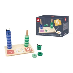 Janod Jeux Éducatifs Maternelle|Jeux Éducatifs Chiffres & Lettres*Jeu Composition et Comparaison des nombres