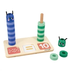 Janod Jeux Éducatifs Maternelle|Jeux Éducatifs Chiffres & Lettres*Jeu Composition et Comparaison des nombres