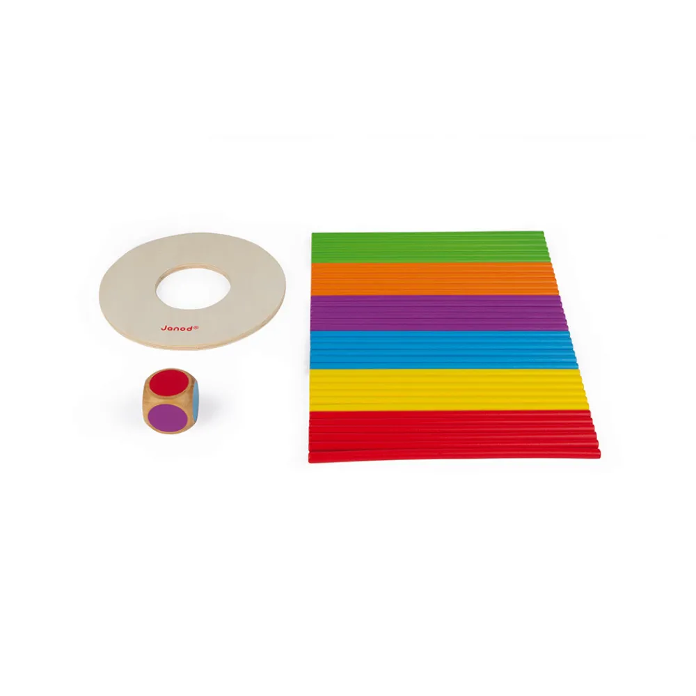 Janod Jeux D'Équilibre*Jeu d'Adresse - Crazy Sticks (bois)