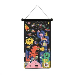 Janod Jeux De Lancer*Jeu de Fléchettes Magnétique Super-Héros