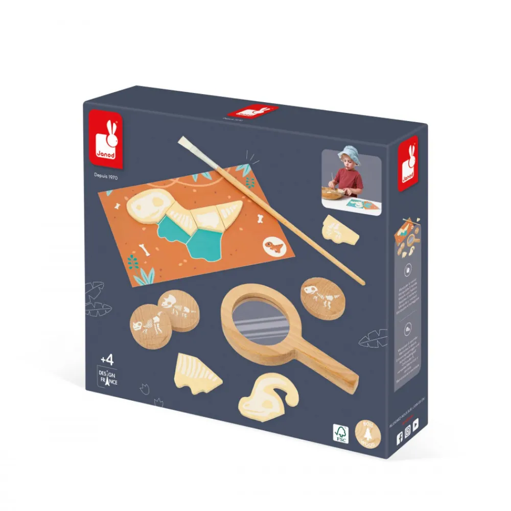 Janod Jeux Éducatifs Maternelle|Jeux Éducatifs Science & Géographie*Jeu de Fouille Dino