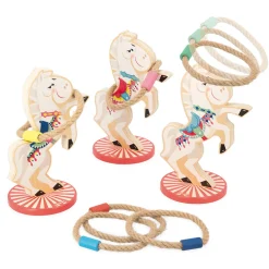 Janod Jeux De Lancer*Jeu de Lancer d'Anneaux Chevaux Applepop