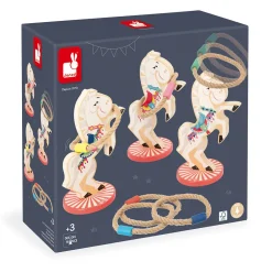 Janod Jeux De Lancer*Jeu de Lancer d'Anneaux Chevaux Applepop