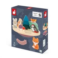 Janod Jeux D'Équilibre|Jeux Éducatifs Maternelle*Jeu d'Equilibre Ecosystème - Partenariat WWF®