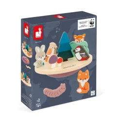 Janod Jeux D'Équilibre|Jeux Éducatifs Maternelle*Jeu d'Equilibre Ecosystème - Partenariat WWF®