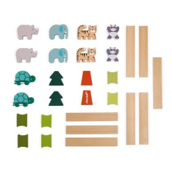 Janod Jeux D'Équilibre*Jeu Les Animaux Equilibristes en bois - Partenariat WWF®