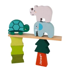 Janod Jeux D'Équilibre*Jeu Les Animaux Equilibristes en bois - Partenariat WWF®