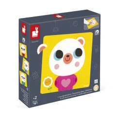 Janod Jeux Éducatifs Maternelle|Jeux Éducatifs Magnétiques*Jeu Magnétique - L'Ours des Émotions