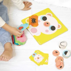 Janod Jeux Éducatifs Maternelle|Jeux Éducatifs Magnétiques*Jeu Magnétique - L'Ours des Émotions