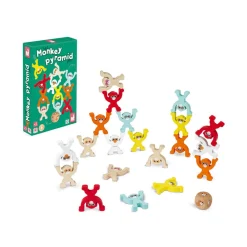 Janod Jeux D'Équilibre*Jeu Monkey Pyramid