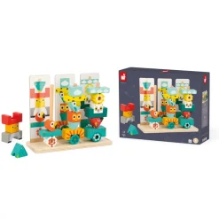 Janod Jeux De Mémoire & D'Associations|Jeux Éducatifs Maternelle*Jeu Totem Tropik