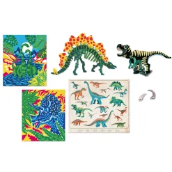 Janod Créations 3D|Cartes À Gratter*Jurassic Explorer - Mallette Explorateur