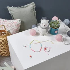 Janod Collection "Les Ateliers Bijoux" & Les Perles*Kit Créatif - 4 Bijoux à Messages à Créer