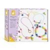 Janod Collection "Les Ateliers Bijoux" & Les Perles*Kit Créatif - 3 Bijoux Arc-En-Ciel à Créer