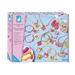 Janod Collection "Les Ateliers Bijoux" & Les Perles*Kit Créatif - 16 Bijoux Duo d'Amitié à Créer