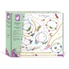 Janod Collection "Les Ateliers Bijoux" & Les Perles*Kit Créatif - 16 Bijoux Pierre Porte-Bonheur à Créer
