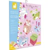 Janod Créations 3D|Collection "Les Ateliers Du Calme"*Kit Créatif - 12 Boîtes en Papier Kawaii à Créer