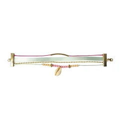 Janod Collection "Les Ateliers Bijoux" & Les Perles*Kit Créatif - 2 Bracelets Multirangs Bohèmes