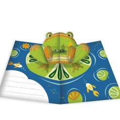 Janod Créations 3D|Tampons & Papeterie*Kit Créatif - 6 Cartes Pop-Up Animaux à Créer