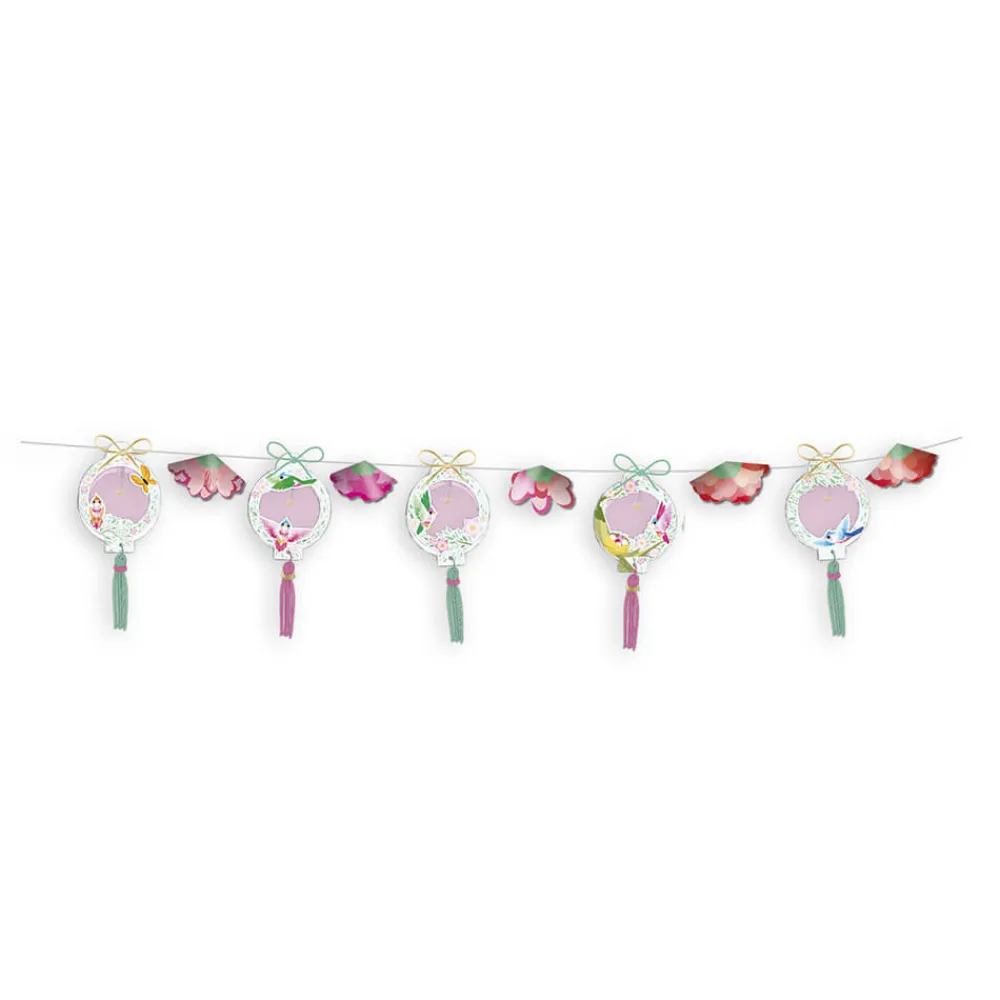Janod Collection "Les Ateliers Déco"*Kit Créatif - 1 Guirlande Lumineuse en Papier à Créer