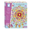 Janod Peinture Par Numéro & Coloriage*Kit Créatif - 4 Tableaux Peinture Arc-en-Ciel Mandala