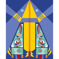 Janod Créations 3D|Tampons & Papeterie*Kit Créatif - Avions en Papier