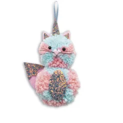 Janod Créations 3D|Sable, Paillettes, Dorure & Strass*Kit Créatif - Coffret Multi-Activités Arc-En-Ciel
