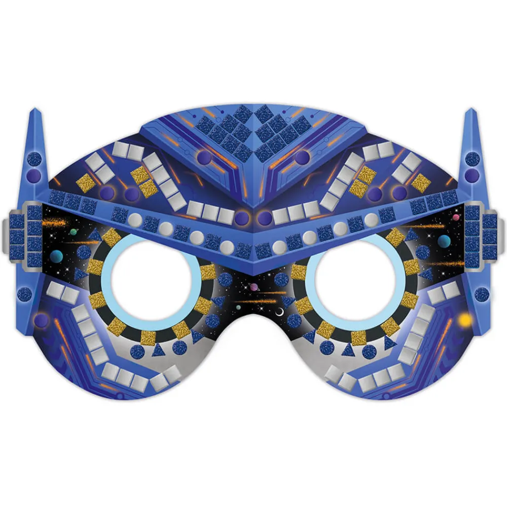 Janod Mosaïques & Gommettes|Collection "Les Ateliers Du Calme"*Kit Créatif - Mosaïques Masques