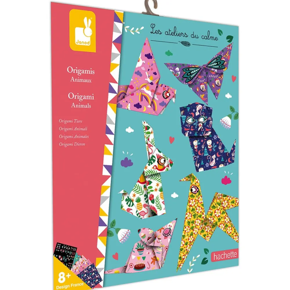 Janod Créations 3D|Tampons & Papeterie*Kit Créatif - Origamis Animaux