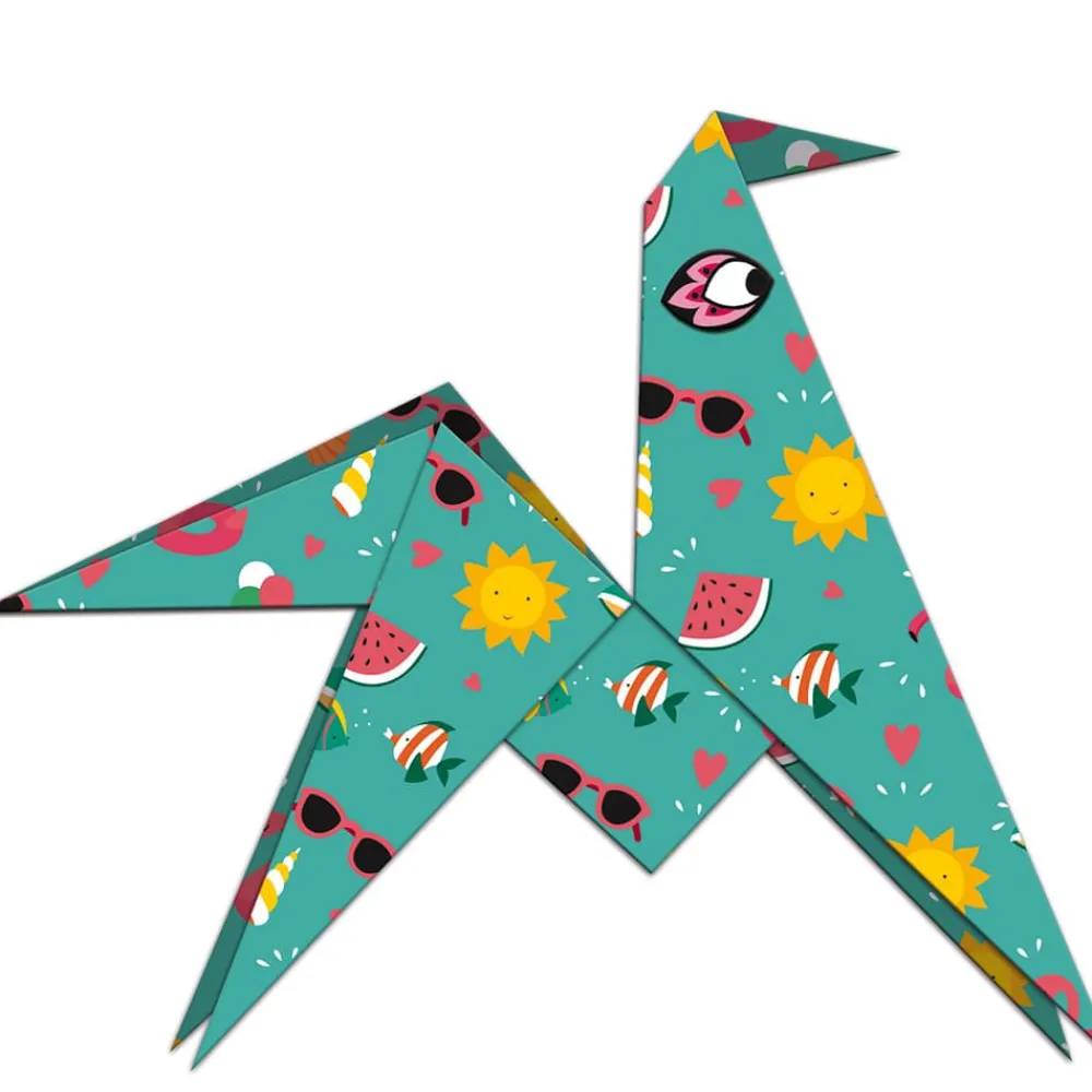 Janod Créations 3D|Tampons & Papeterie*Kit Créatif - Origamis Animaux