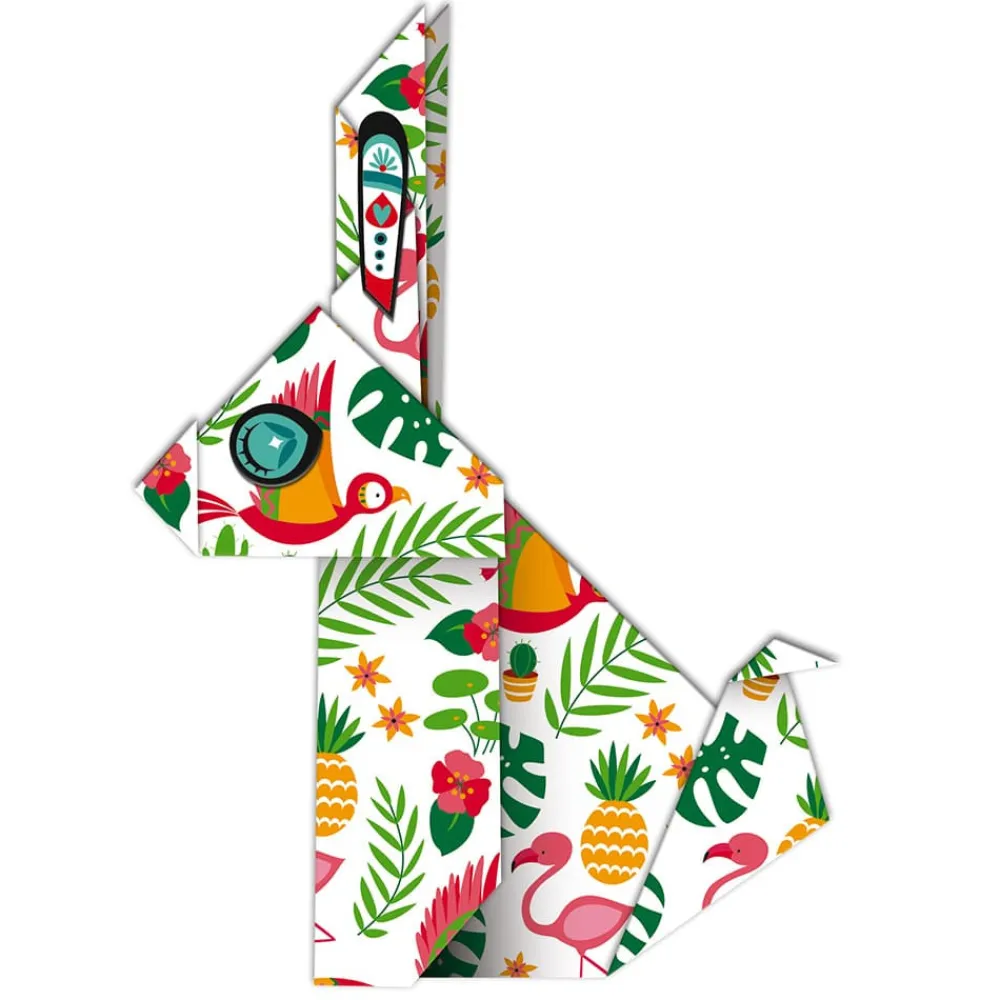 Janod Créations 3D|Tampons & Papeterie*Kit Créatif - Origamis Animaux