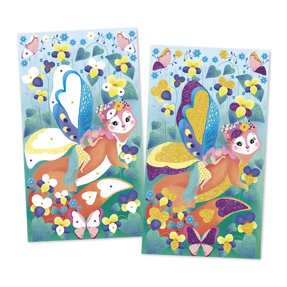 Janod Sable, Paillettes, Dorure & Strass*Kit Créatif - Paillettes Magic Fairies